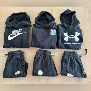 Under armour & Nike youth boy sweatsuits